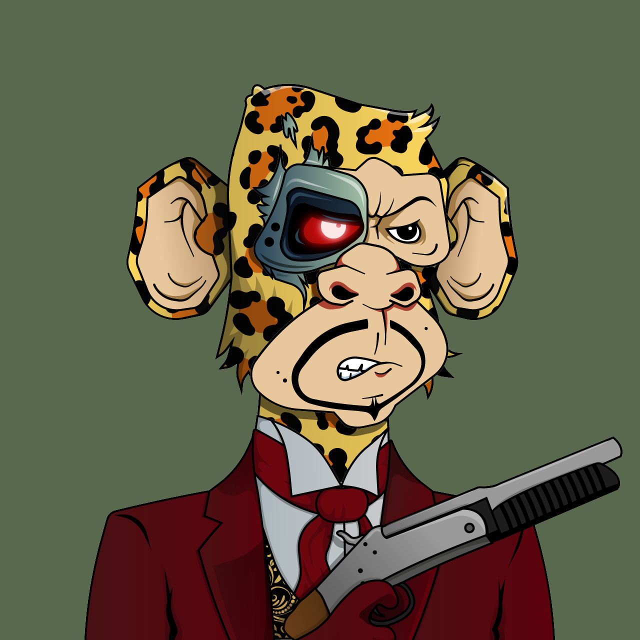 Monkey #3696